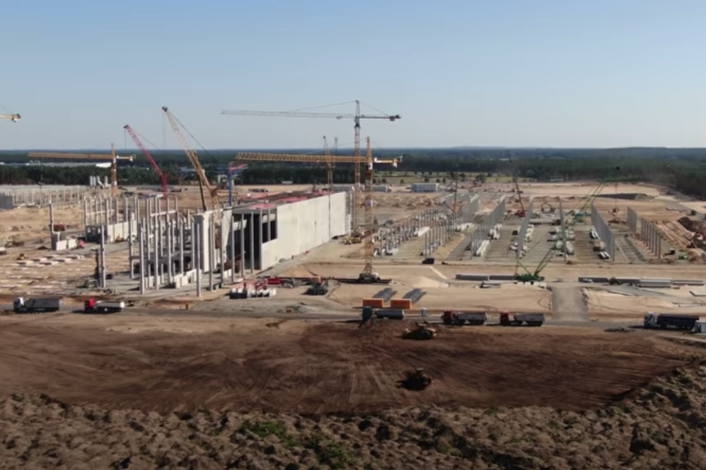 Giga Berlin construction update