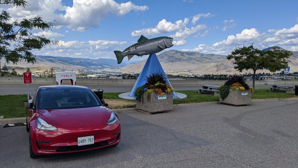 Kamloops Tesla Supercharger