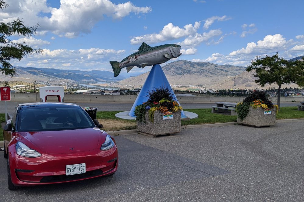 Kamloops Tesla Supercharger