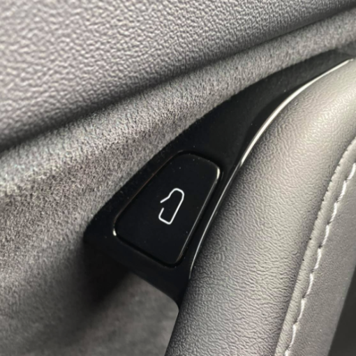 New Tesla Model Y door exit button