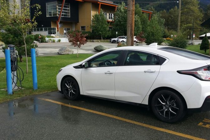 Pemberton EV chargers