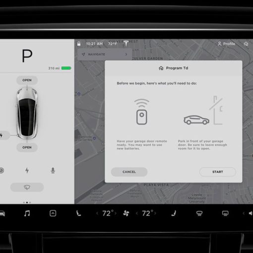 Tesla Homelink