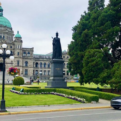 Tesla Model 3 BC Legislature