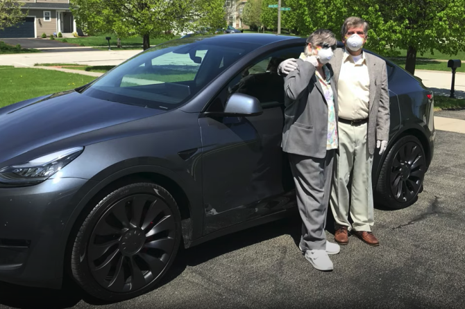 Tesla Model Y referral program winners