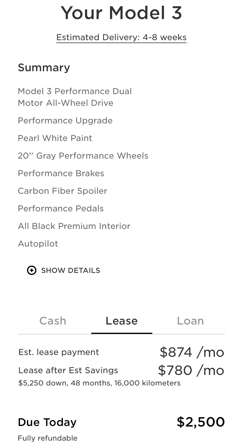 Tesla launches lease options for Model 3 and Model Y in Canada [Update ...