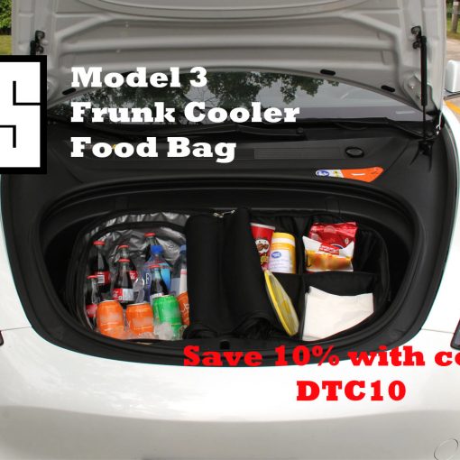 tesloid model 3 frunk cooler