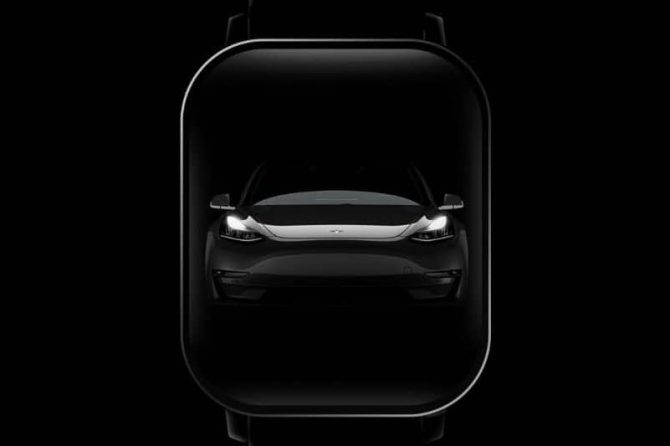 Amazfit Tesla watch featured