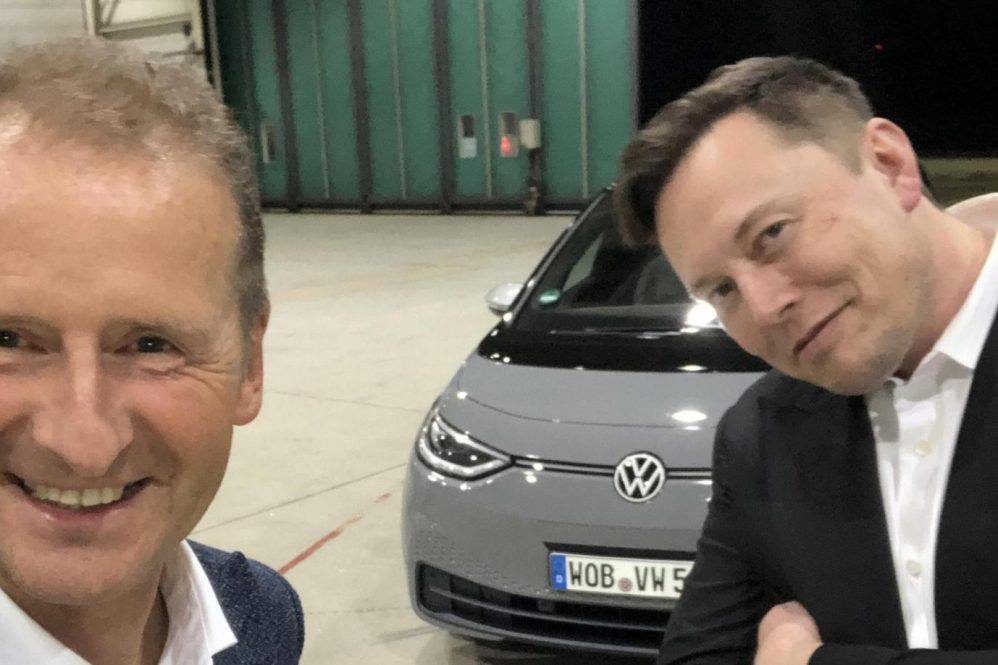 Diess Musk VW ID3