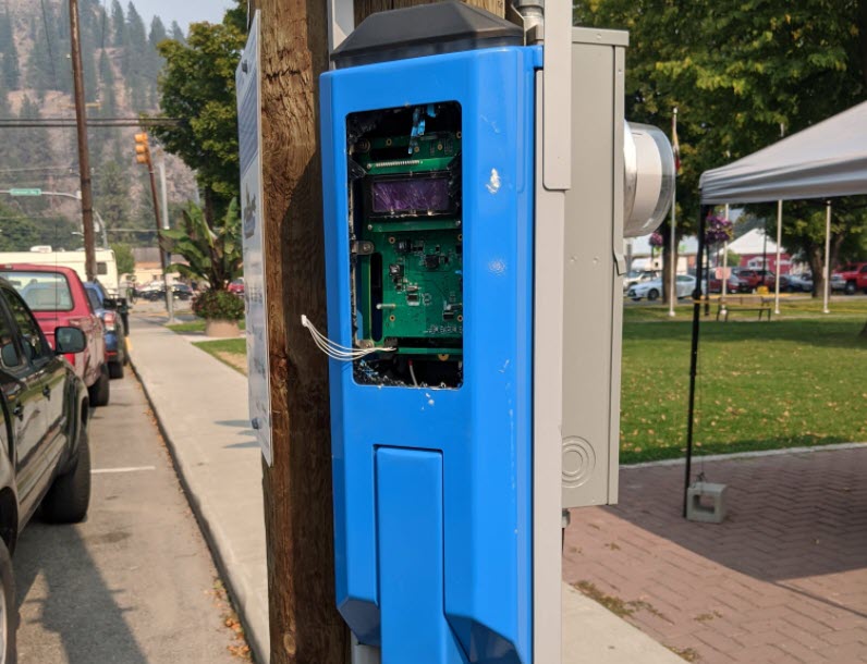 EV charging stations vandalized in Grand Forks, BC - Drive Tesla Canada