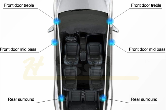 Hansshow speaker diagram