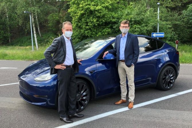 Herbert Diess Model Y