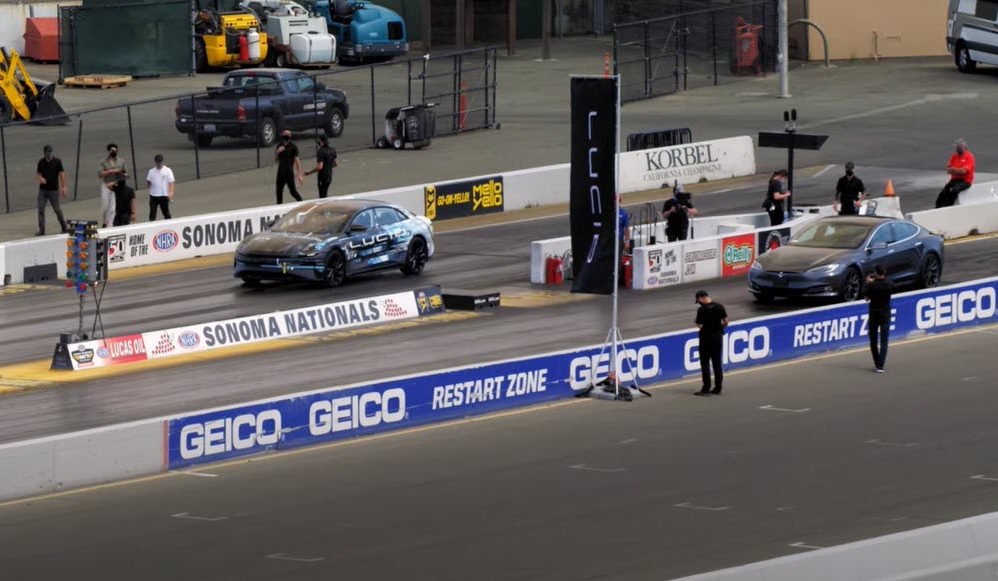 Lucid Air quarter mile