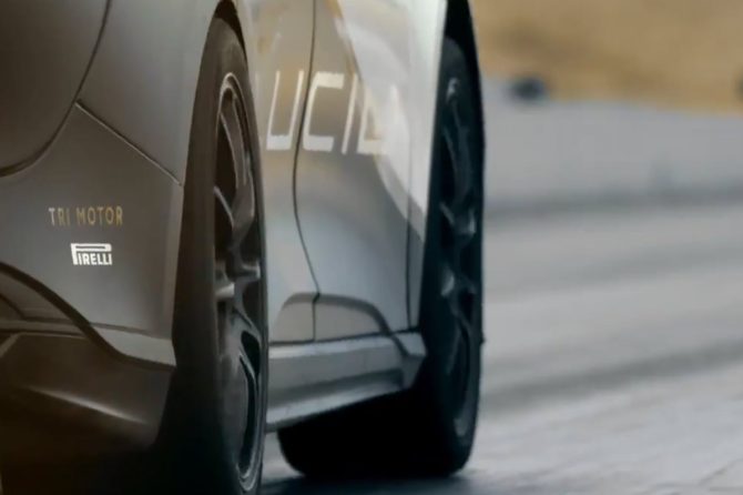 Lucid Air tri-motor