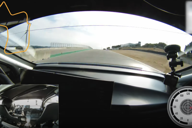 Lucid top speed Laguna Seca