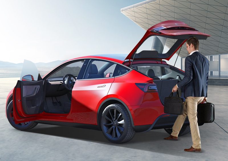 Hansshow Tesla Model Y electric tailgate kick sensor - save 15% [Deal] -  Drive Tesla