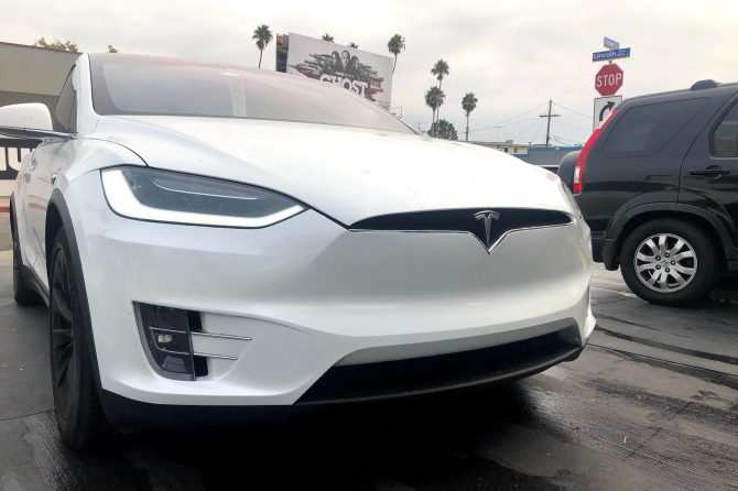 Plasti Dip Model X front end