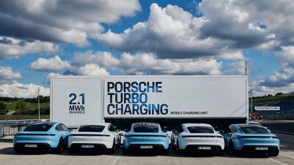 Porsche Turbo Charging Truck