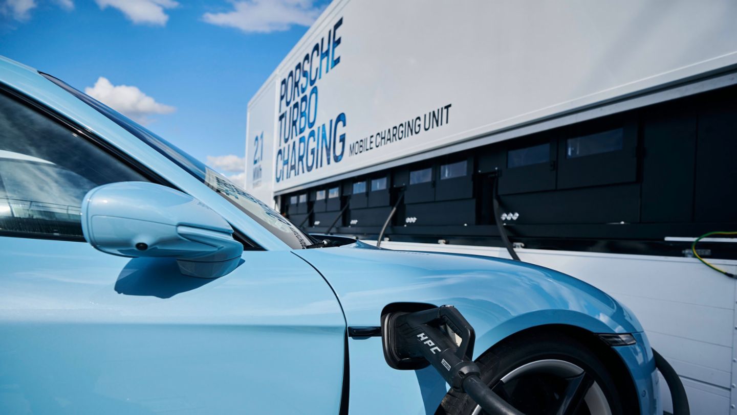 Porsche Turbo Charging Truck