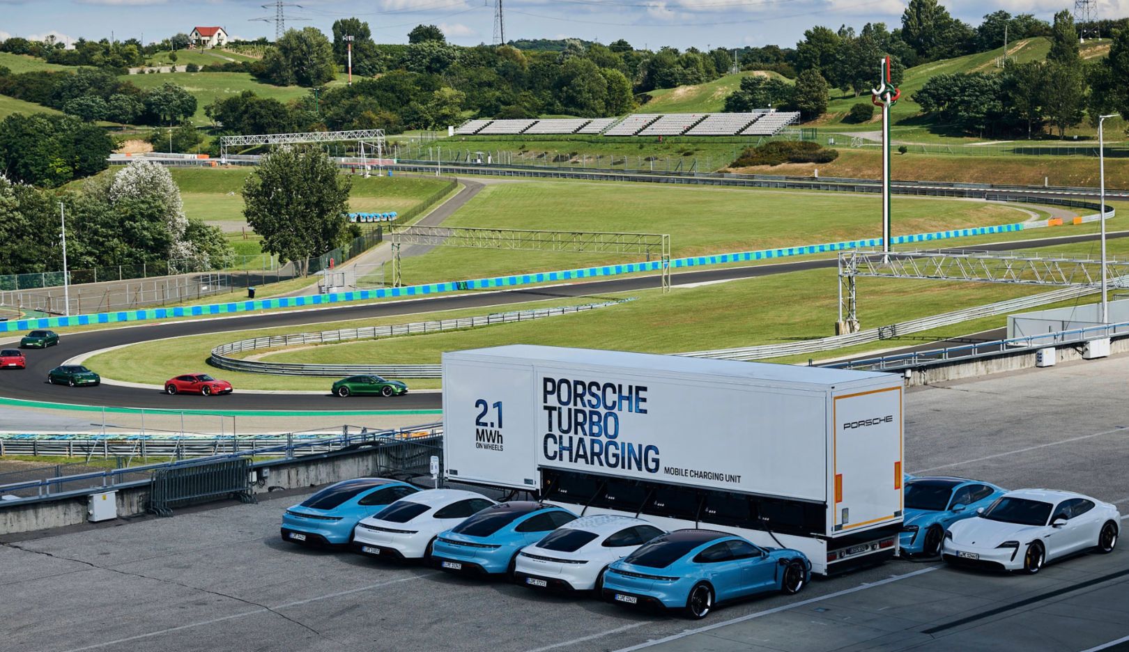 Porsche Turbo Charging Truck