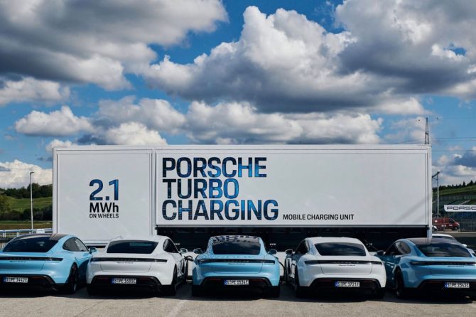 Porsche Turbo Charging Truck