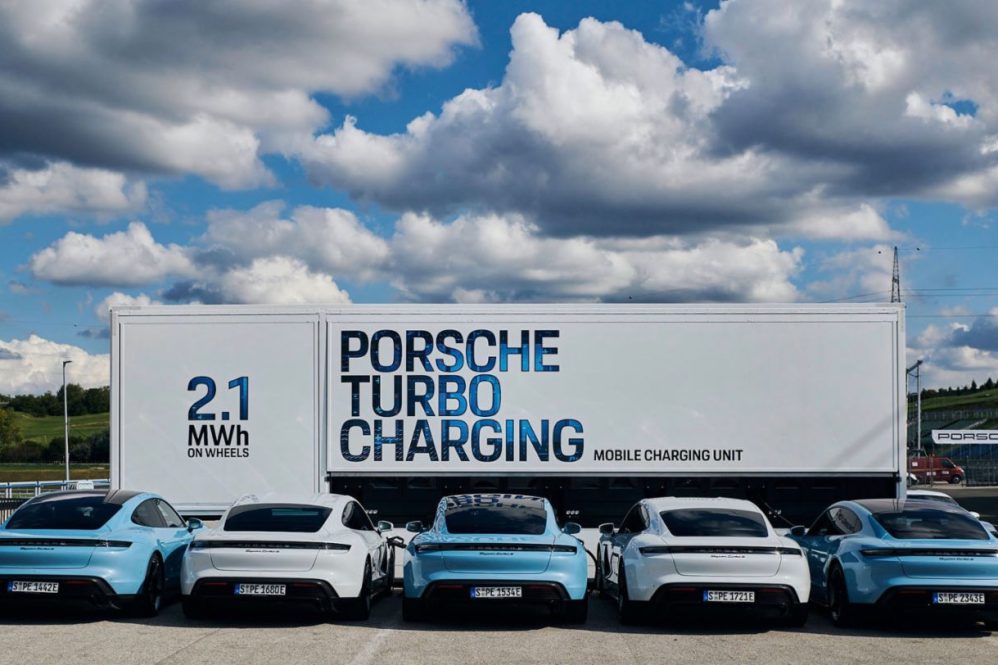 Porsche Turbo Charging Truck