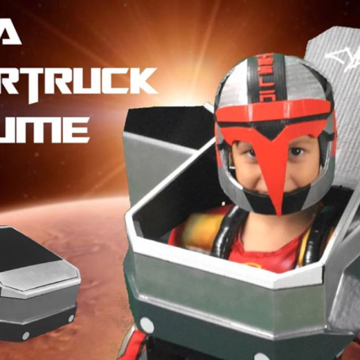 vTesla Cybertruck Halloween costume