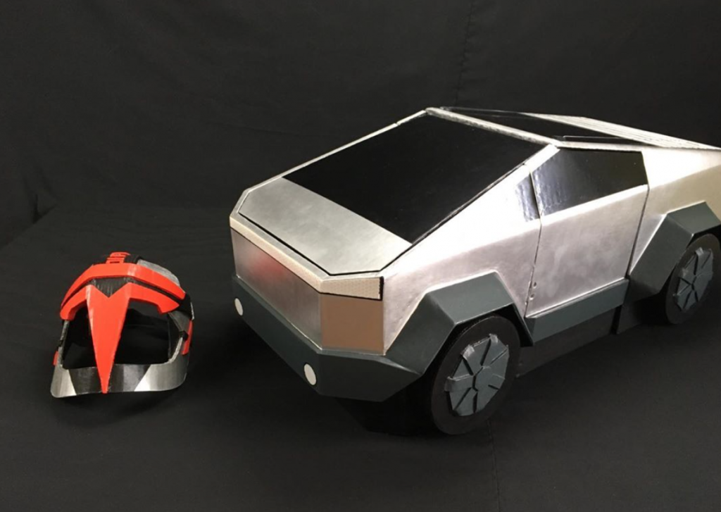 Tesla Cybertruck Transformer Toronto man builds ultimate Halloween
