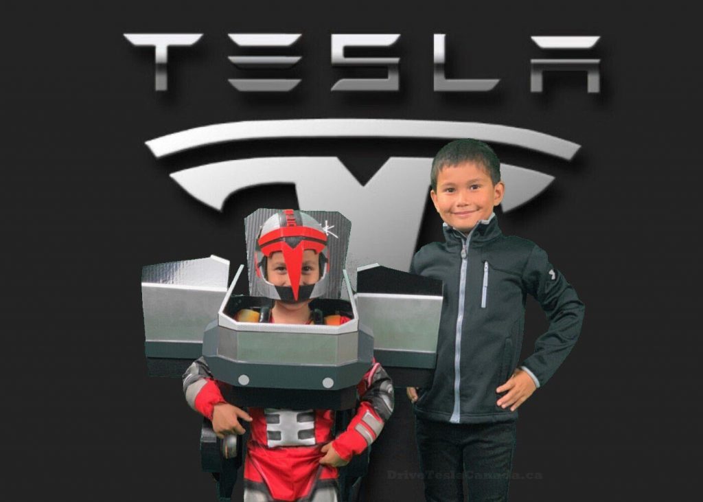 Tesla Cybertruck Transformer kids