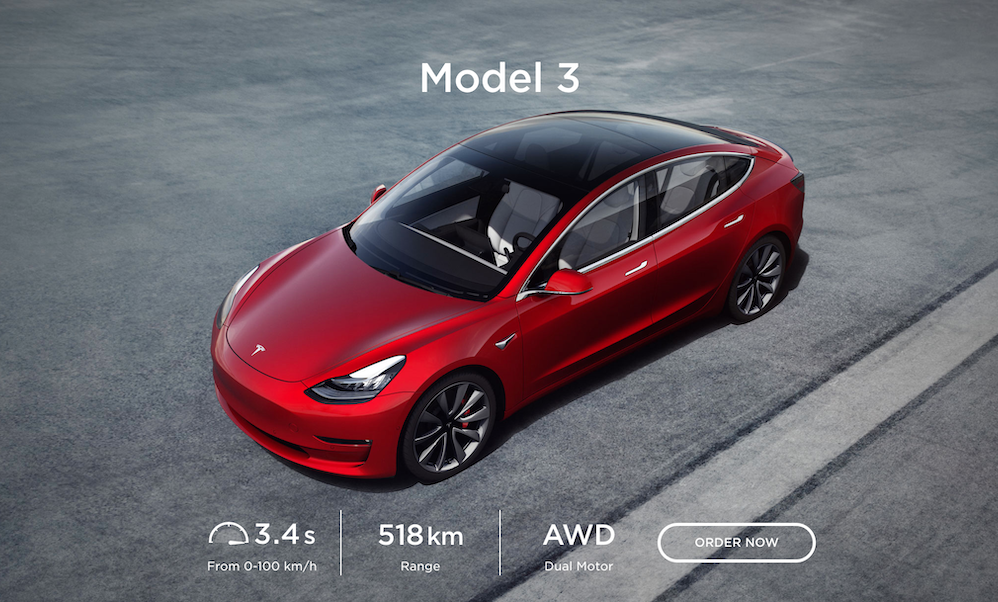 Tesla Model 3 Design Studio