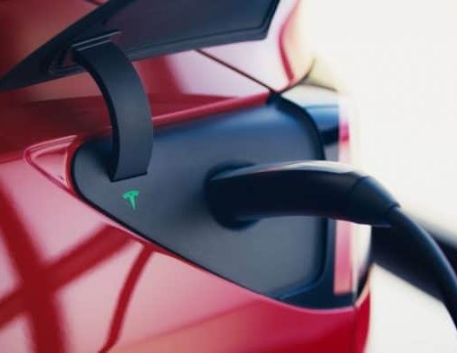 Tesla Model 3 charge port