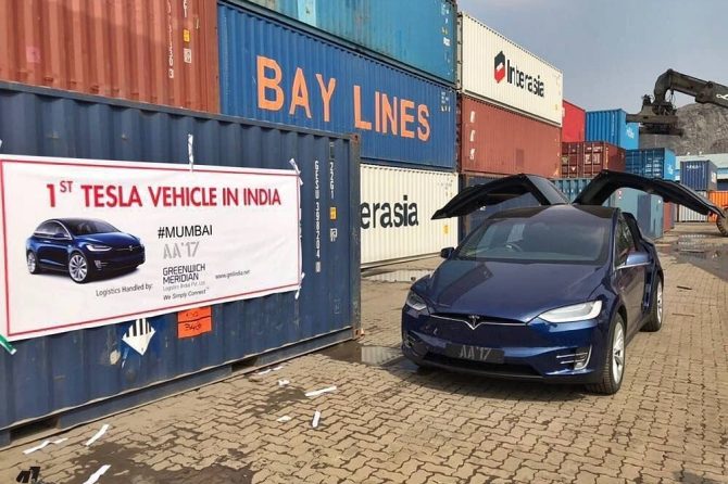 Tesla Model X in India