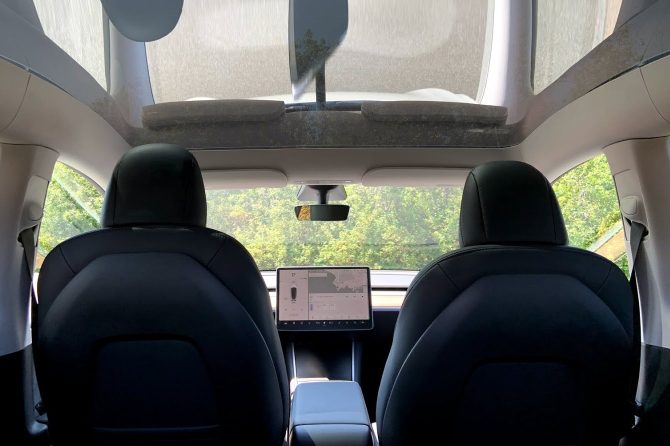Tesla Model Y interior