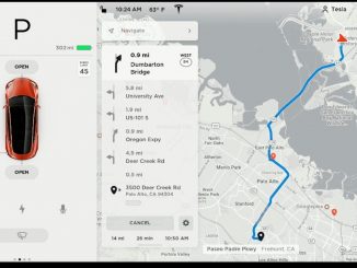 Tesla-Navigation