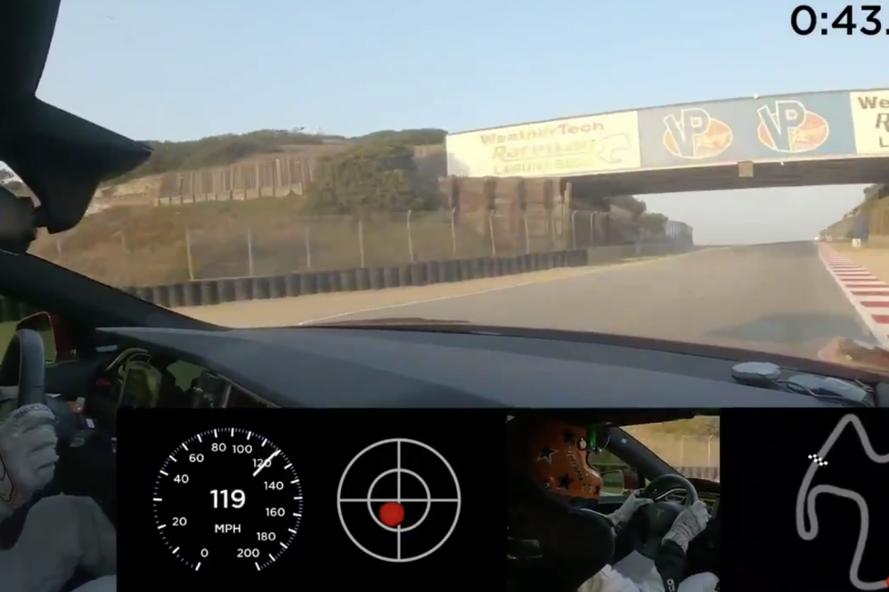 Tesla Plaid Model S Laguna Seca