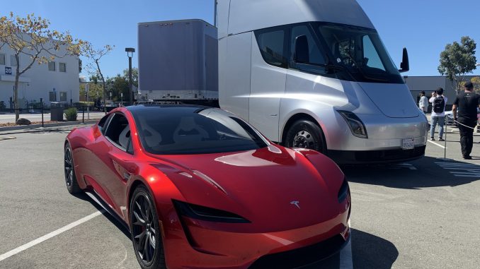Tesla Semi and Roadster SV Tesla Semi and Roadster SV