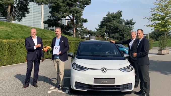 VW ID3 first delivery
