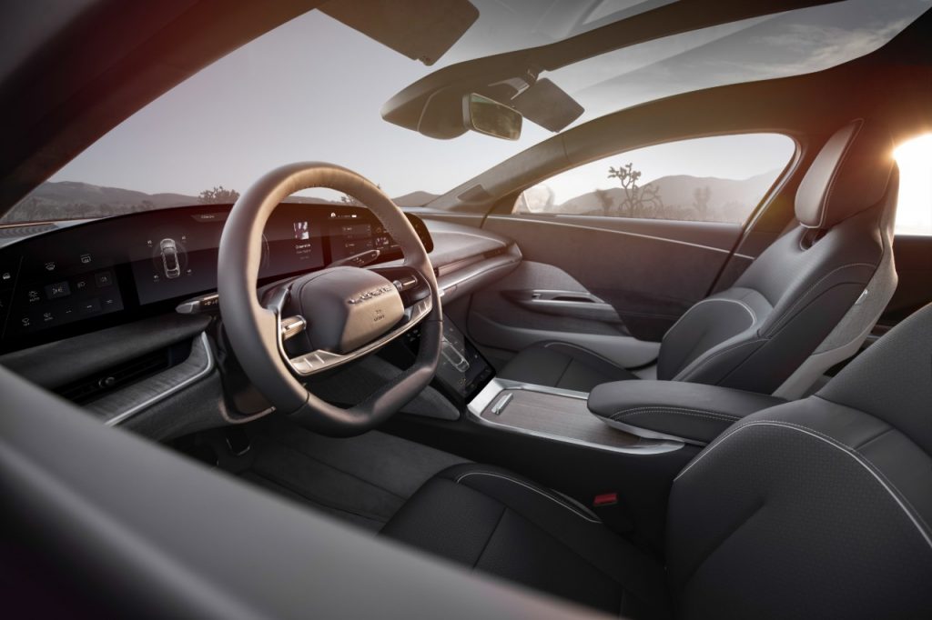 Lucid Air interior