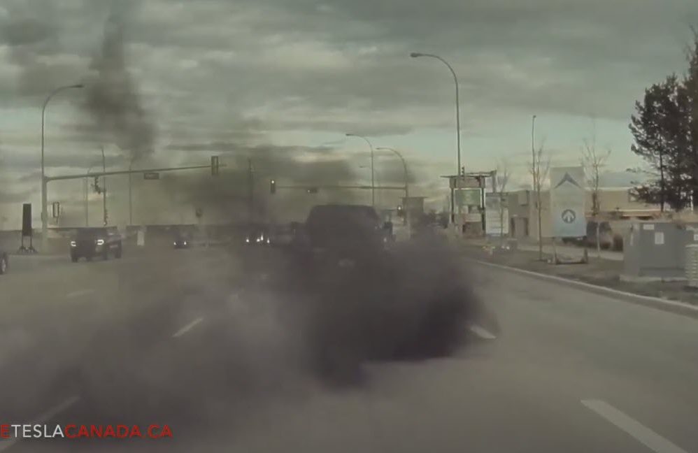 Coal Rolled Tesla Model 3