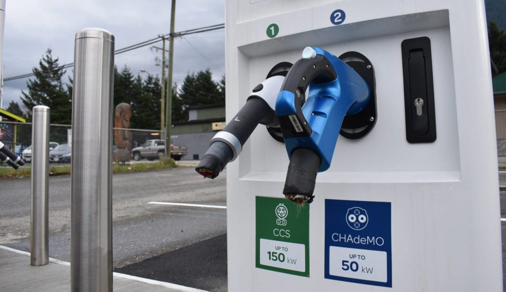 Electrify Canada Hope BC vandalized