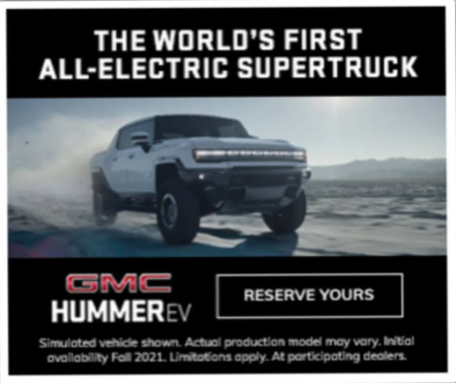 GMC Hummer EV leak