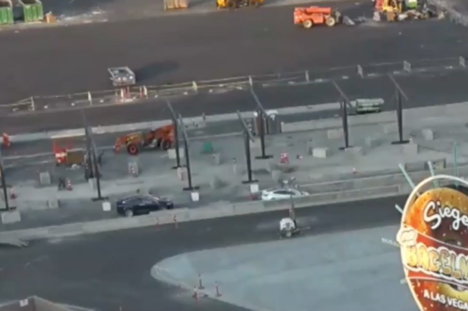 Las Vegas Tunnel testing