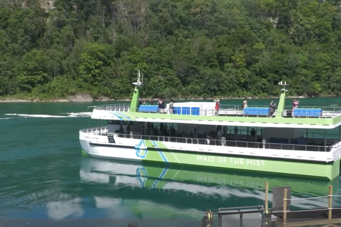 Maid of the Mist electric ferries