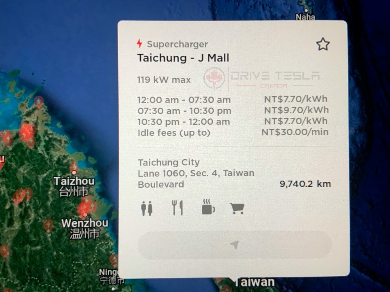 New Taiwan fees Supercharger