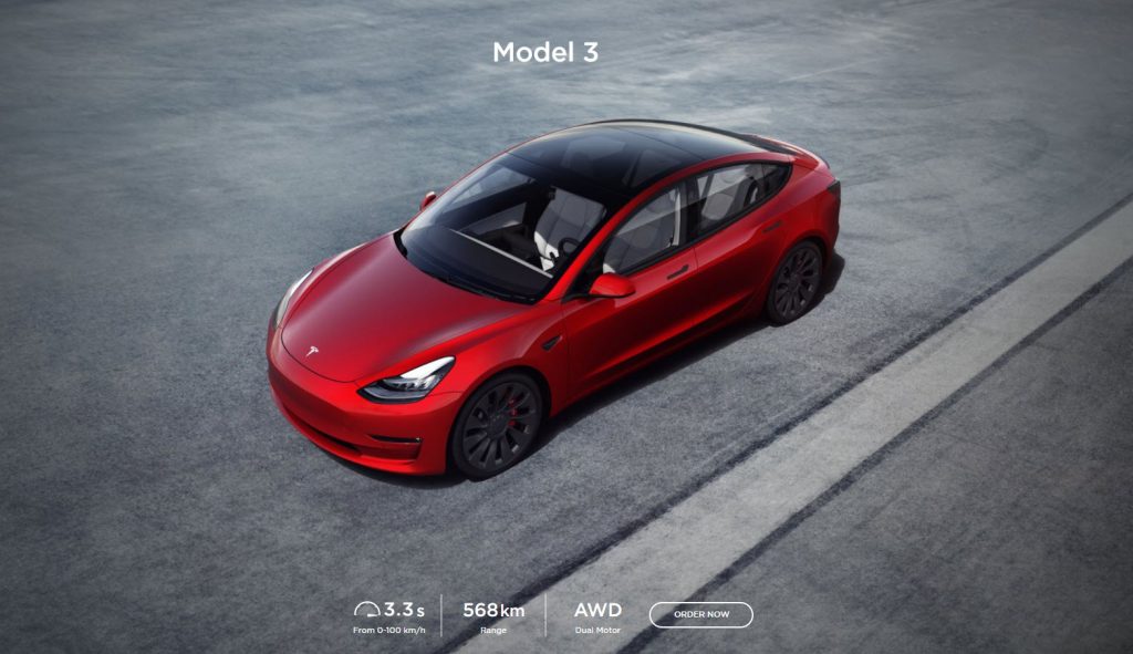 New Tesla Model 3