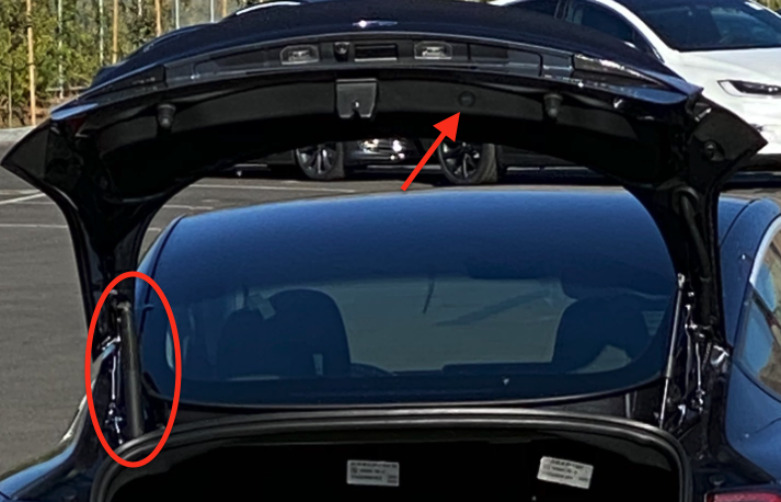 Tesla Model 3 power trunk spotted at Fremont [Photo] - Drive Tesla