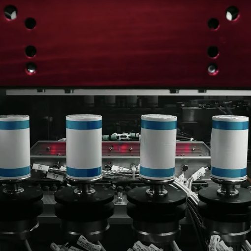 Tesla 4680 battery production line