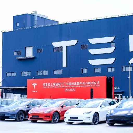 Tesla China exports 2