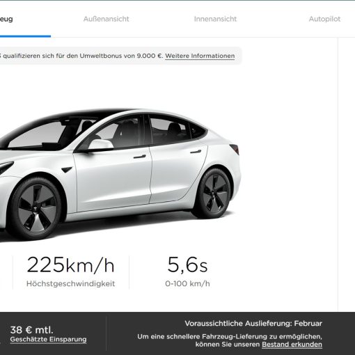 Tesla Model 3 Germany