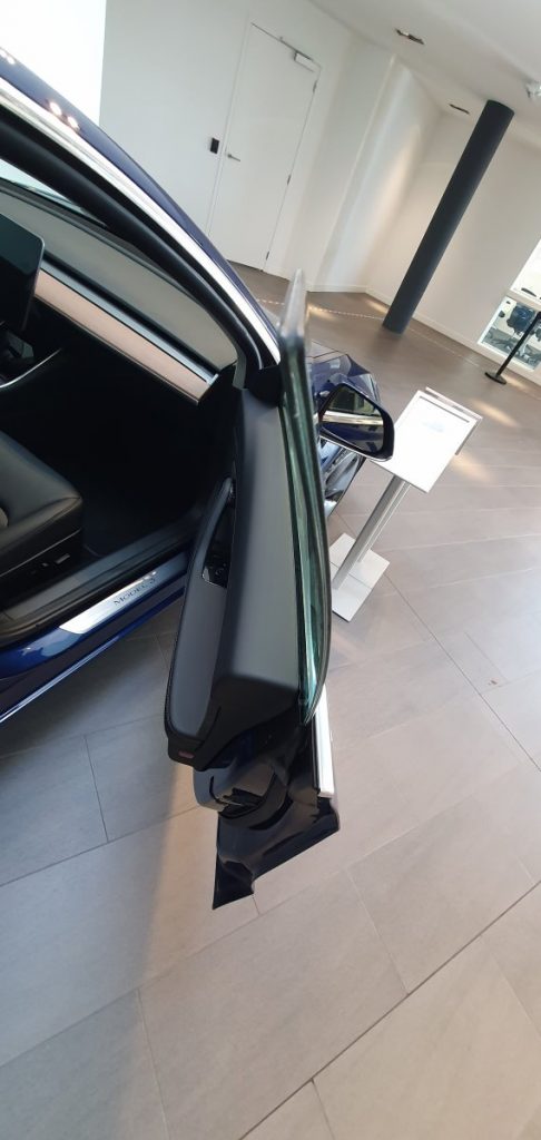 Tesla Model 3 double pane windows 2