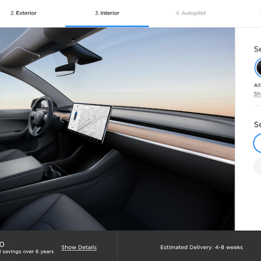 Tesla Model Y 7 seat configurator